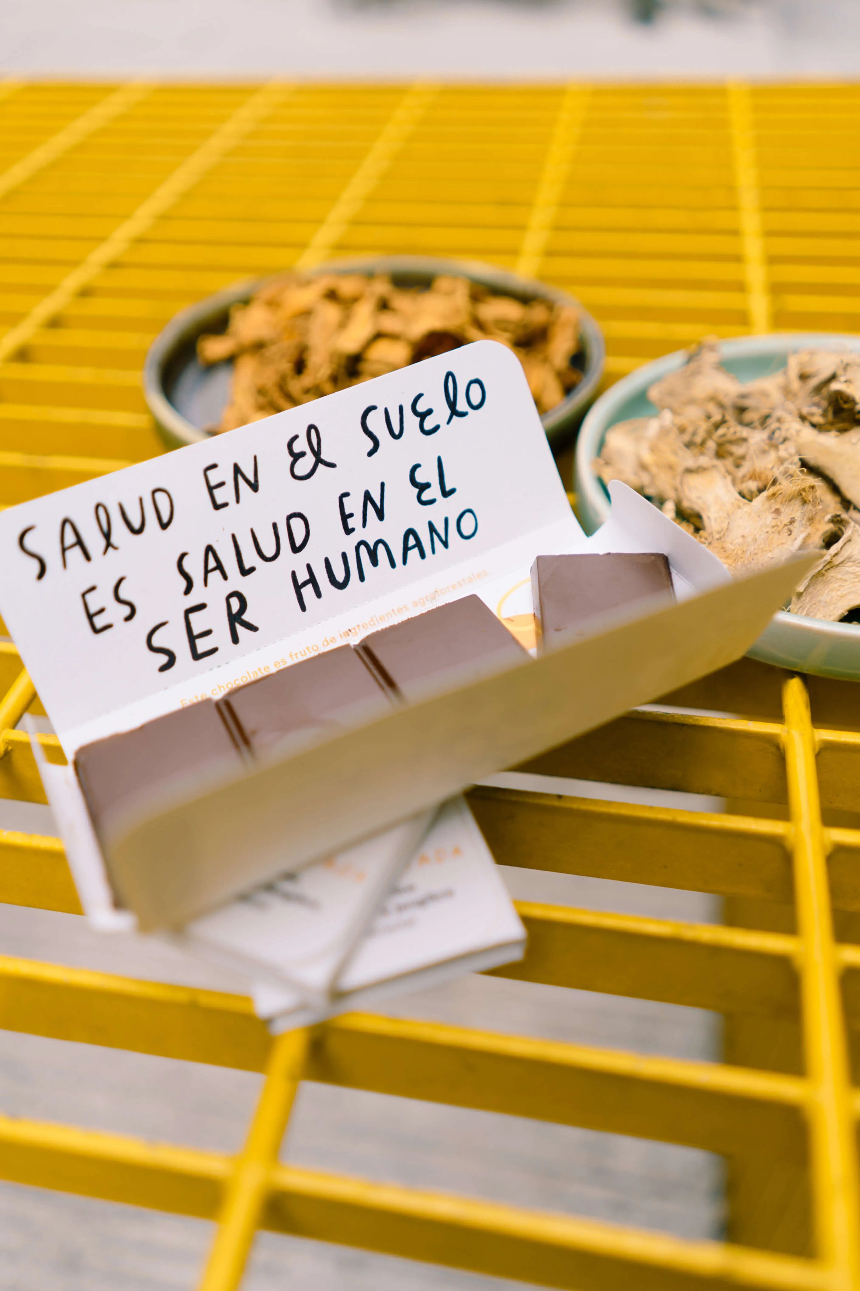 Chocolate jengibre y cúrcuma / 42g