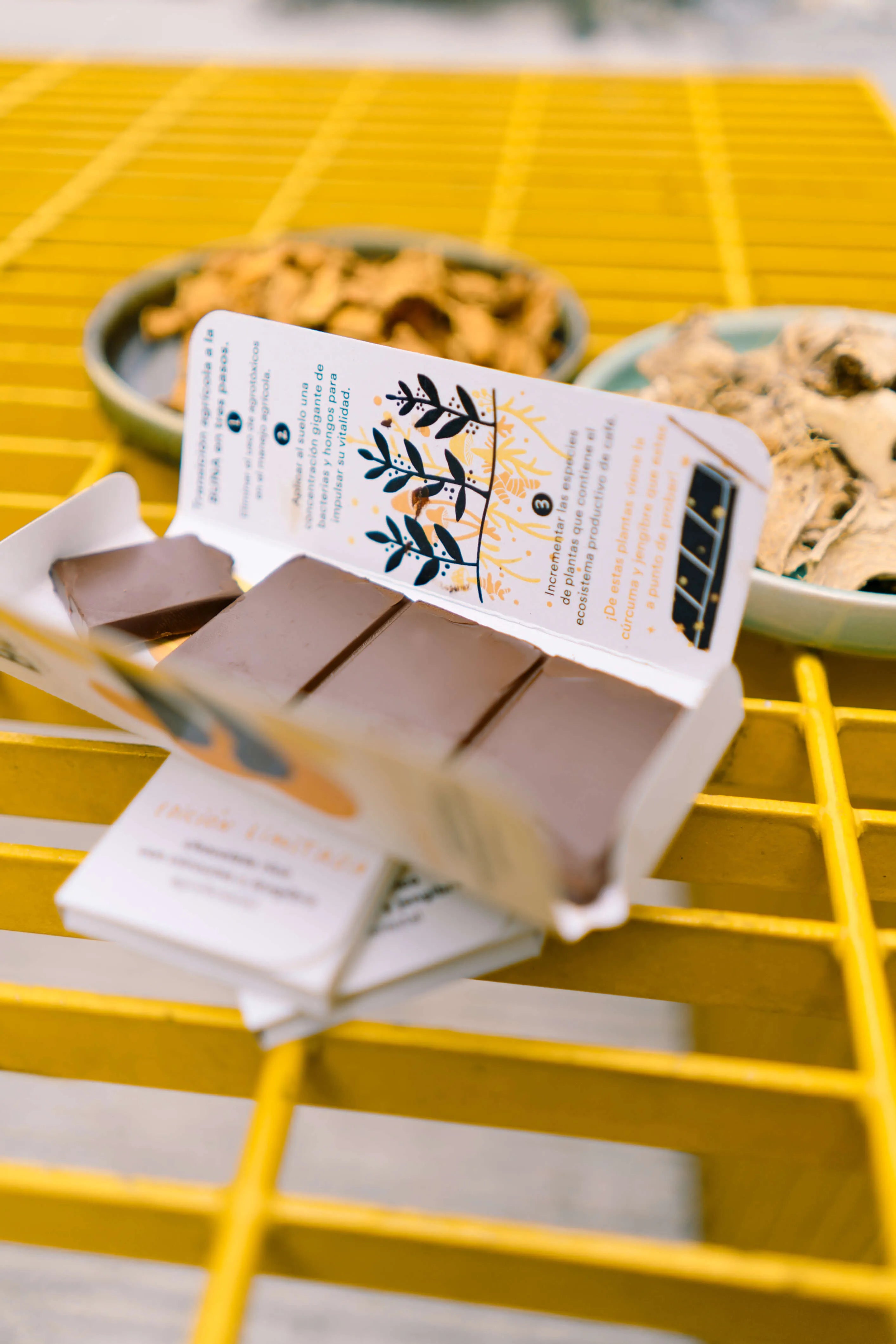 Chocolate jengibre y cúrcuma / 42g