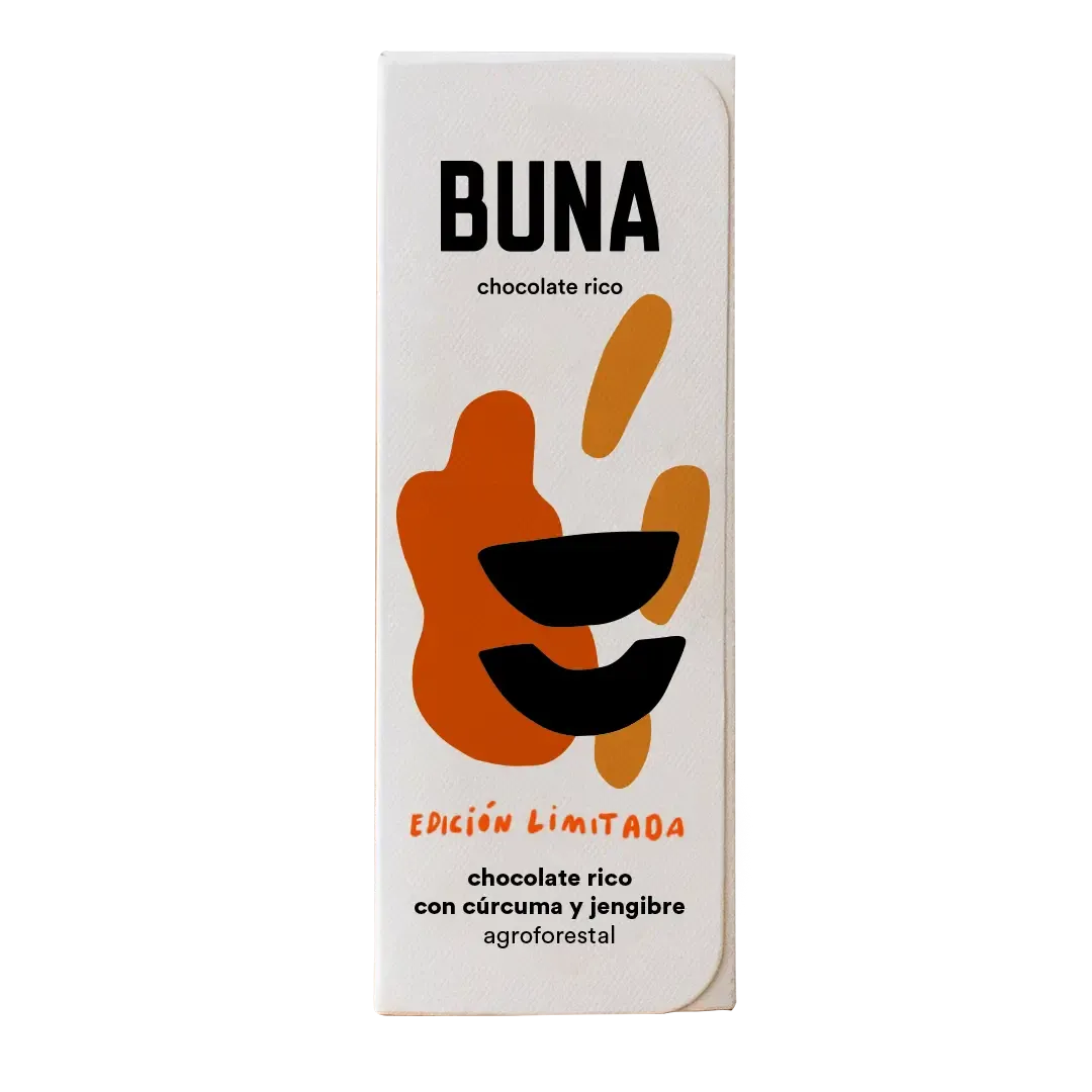 Chocolate jengibre y cúrcuma / 42g