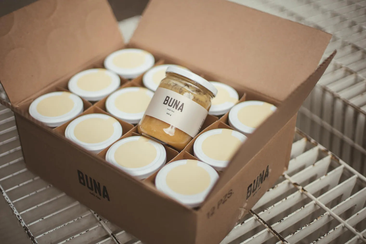 Caja de 12 unidades de Miel de 500grs