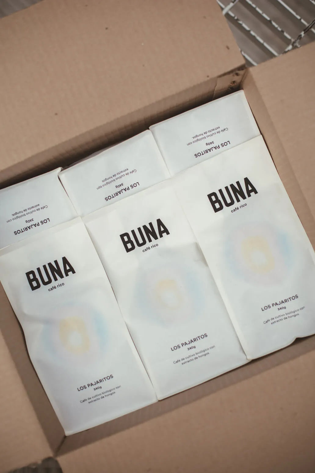Caja de 12 Bolsas Café Los Pajaritos de 340grs
